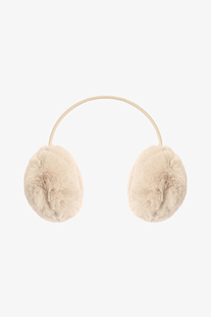 Ekru Candy Yumuşak Dokulu Kulaklık