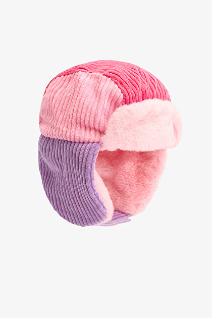 Colorful Girl's Soft Textured Beanie