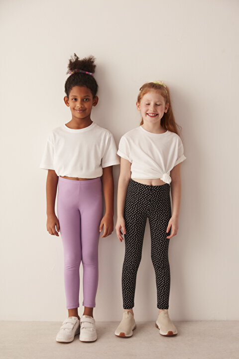 Mix Girls Heart 2in1 Legging - 3