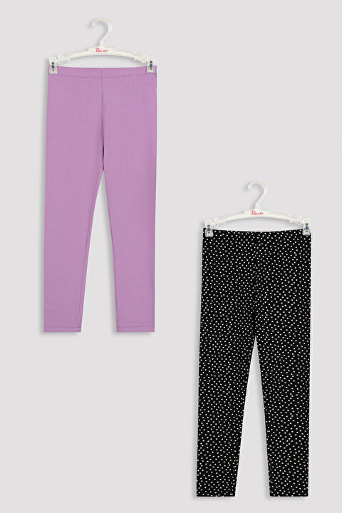 Mix Girls Heart 2in1 Legging - 5