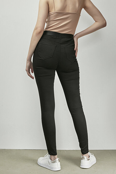 Elastic Waistband Jegging - 3