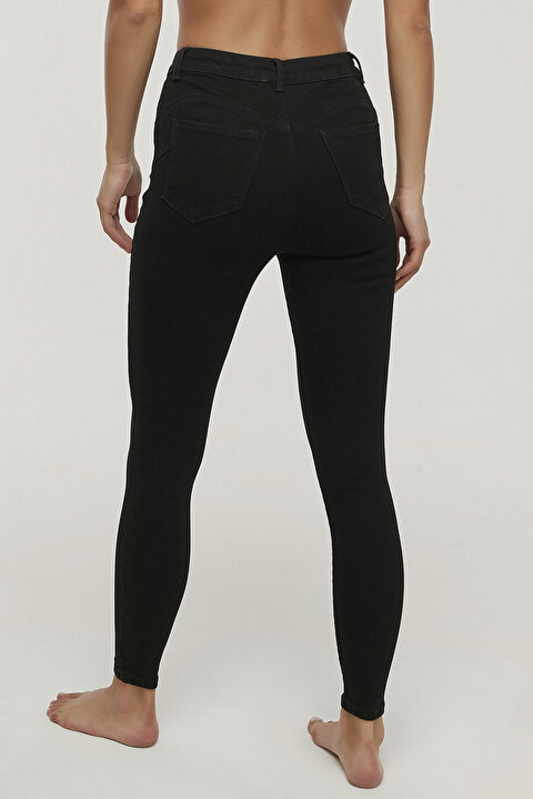 Siyah Push Up Jegging - 3