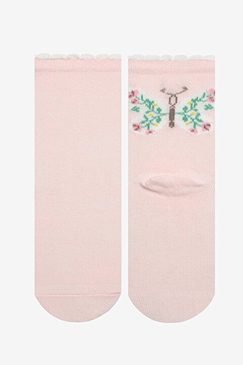 Girls Butterfly 4in1 Socket Socks - 4