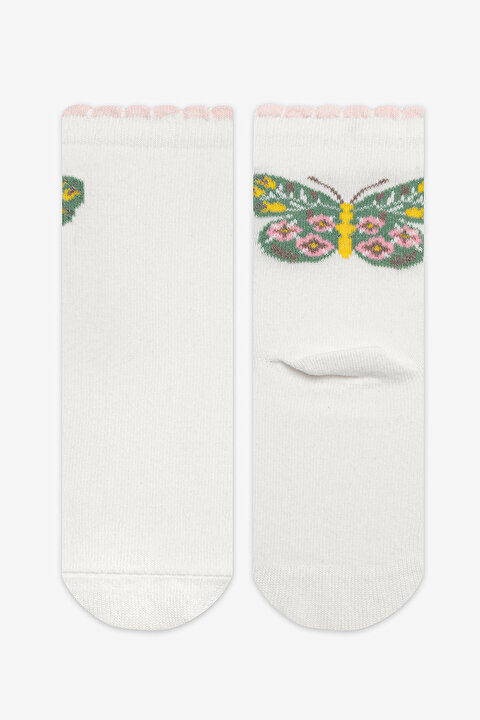 Girls Butterfly 4in1 Socket Socks - 5