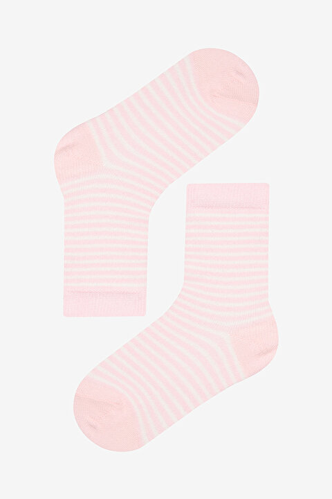 Girls Softy 4in1 Multi Colour Socket Socks - 3