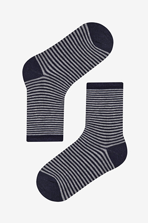 Boys Striped 4in1 Socket Socks - 5