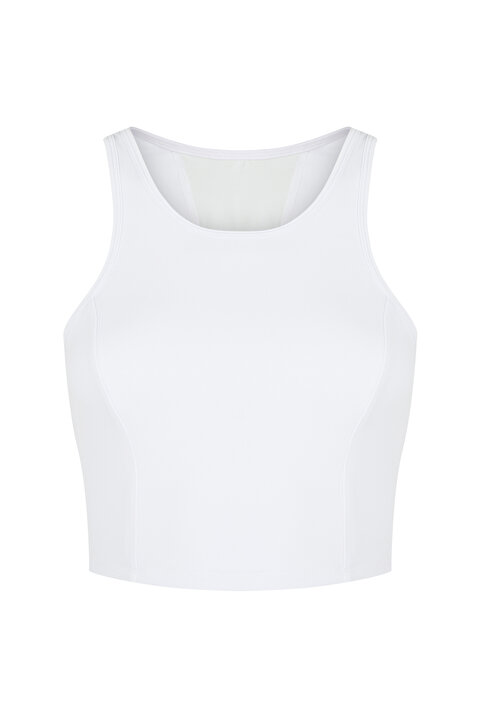 Mesh Detailed Sporcu Sütyen - 6