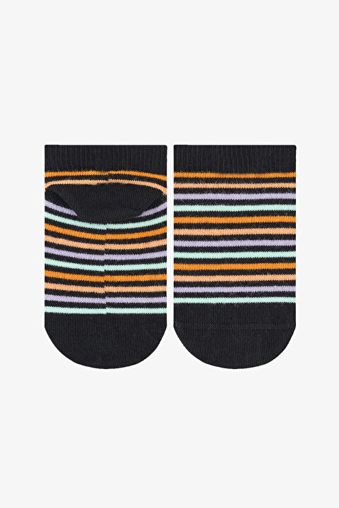 Boys Bubble 4in1 Multi Colour Liner Socks - 4