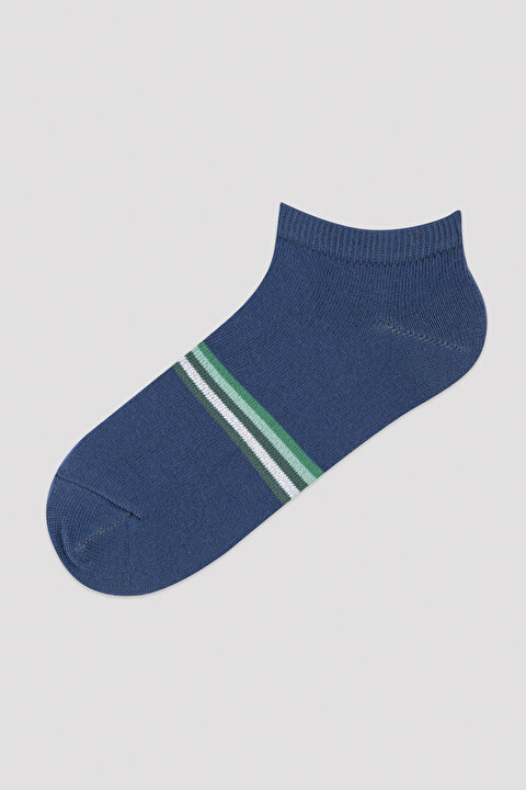 Boys Bright Stripe 4in1 Liner Socks - 5