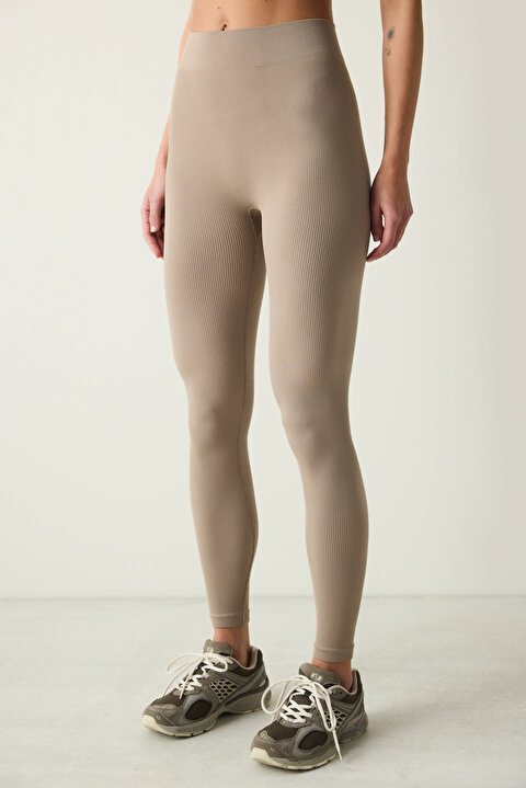 【COLOR iN ID】Mink bello leggings MUSINSA | GRANDELINE Elplex F color block leggings_4COLOR