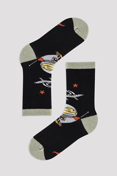 Boys 4in1 Spaceborne 4in1 Socket Socks - 3