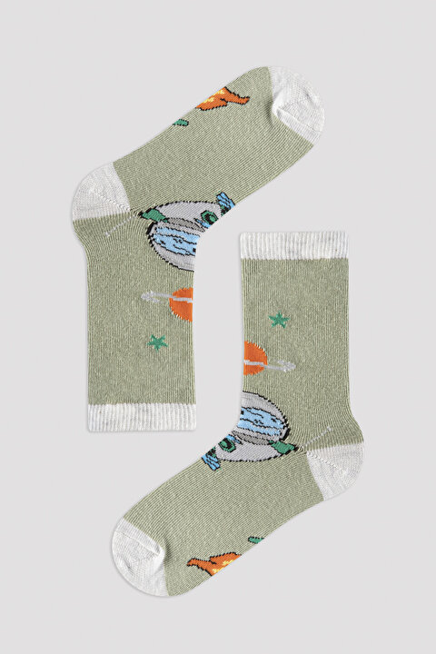 Boys 4in1 Spaceborne 4in1 Socket Socks - 4