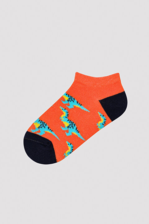 Boys Summer Vibes Navy Blue 4in1 Liner Socks - 3