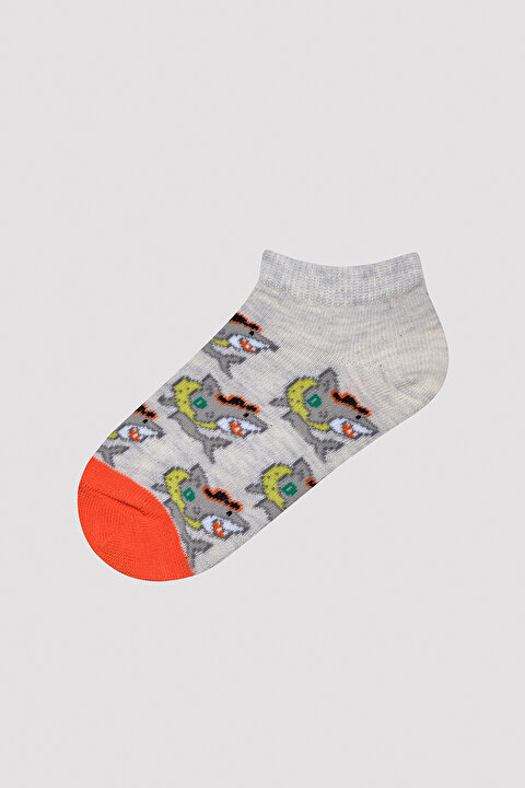 Boys Summer Vibes Navy Blue 4in1 Liner Socks - 4