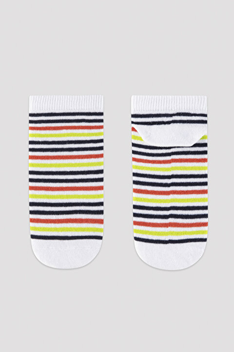 Boys Safari 3in1 Liner Socks - 4