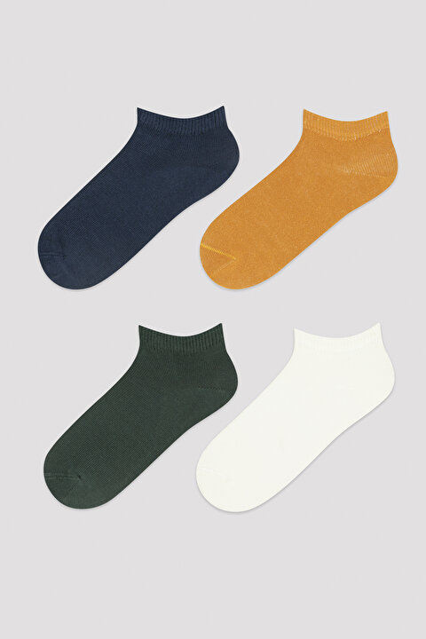 Multi Color Boys Cool 4In1 Liner Socks - Boys PH4K2THN22IYMIX31-34