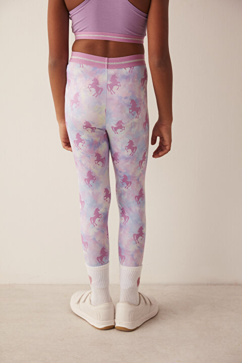 Mix Girls Glitter Unicorn Legging - 4