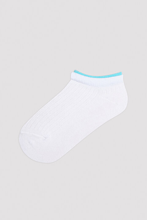 Girls Thin Striped 4in1 Liner Socks - 3