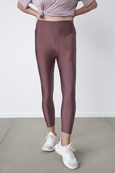 Mürdüm Shiny Legging Tayt - 3