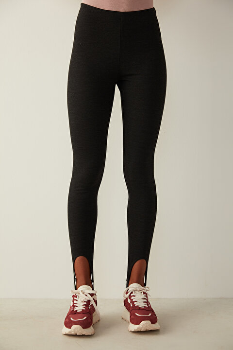Fuzo Leggings PHZ8BAJD22SK-KNJ - ANTRASIT MELANJ - Penti