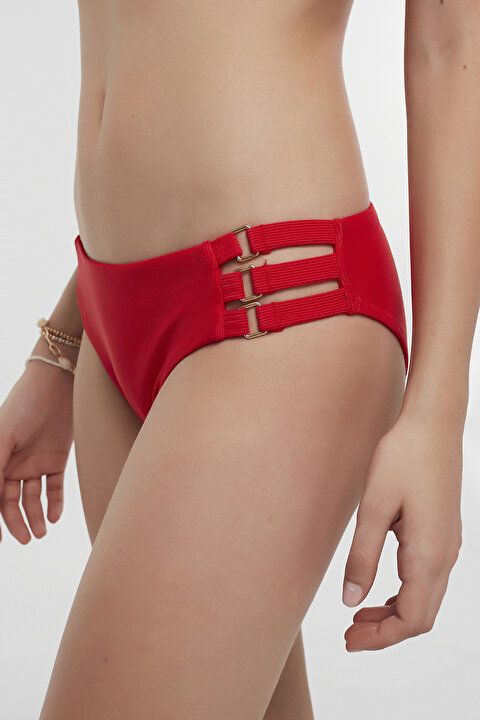 Kırmızı Cherry Chic Bikini Altı - 3