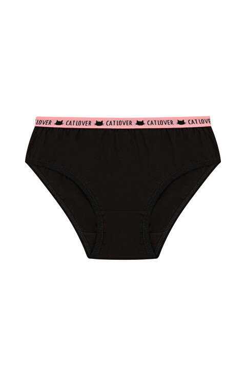 Kız Çocuk Cat Lover 5li Slip Külot - 4