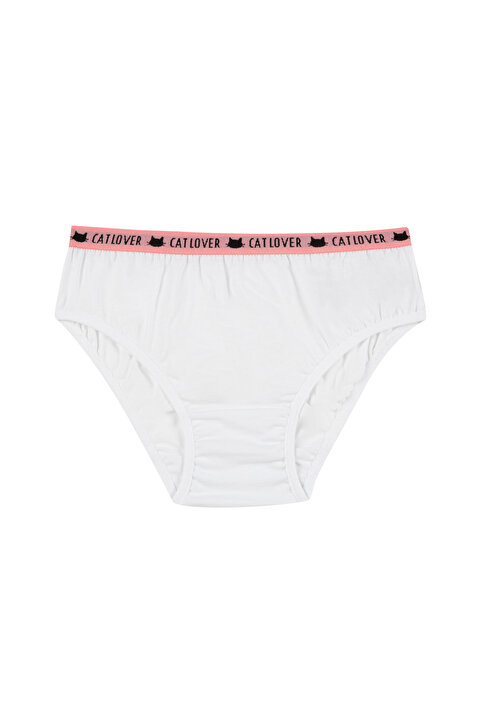 Kız Çocuk Cat Lover 5li Slip Külot - 6