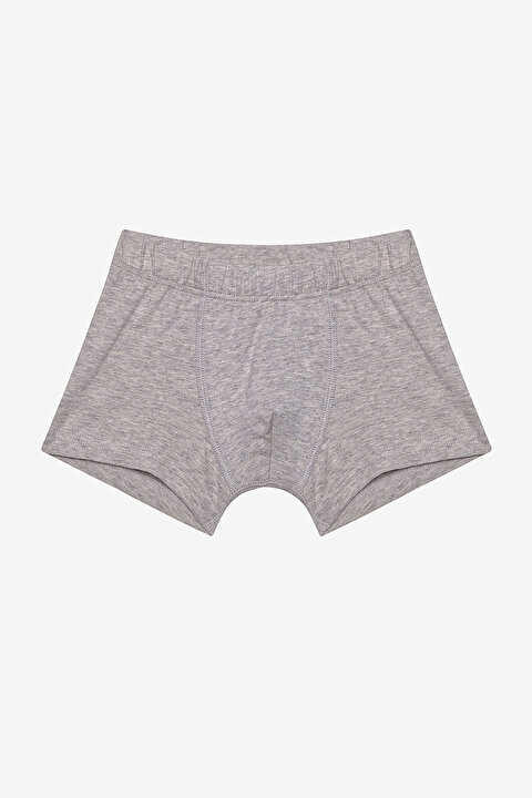 Boys Black Solid 3in1 Multi Colour Boxer - 3