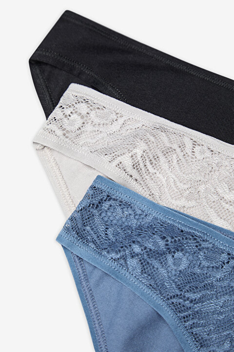 Wild Flower Cotton 3in1 Multi Colour Slip - 5