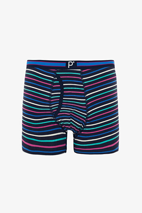 Man Bluedot Striped Organic 3-Pack Boxer - 4