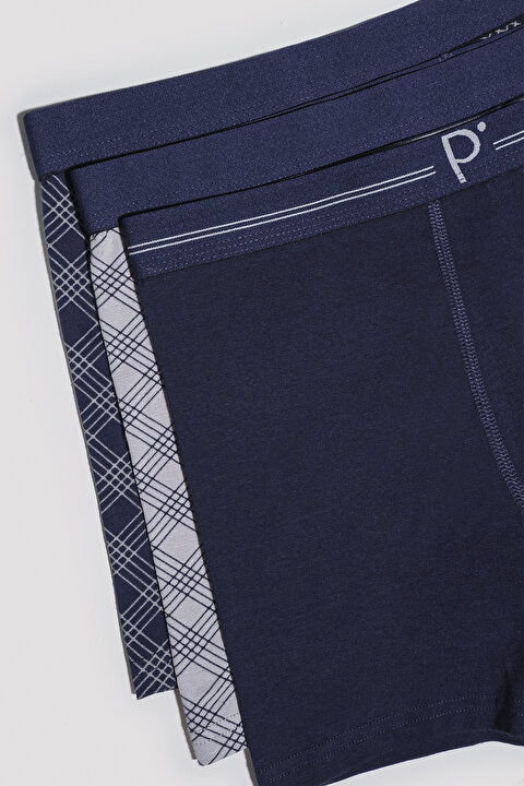 Man Check 3in1 Boxer - 5