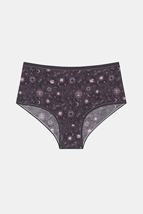 Lost In Space Cotton Highwaist 3in1 Slip - 3