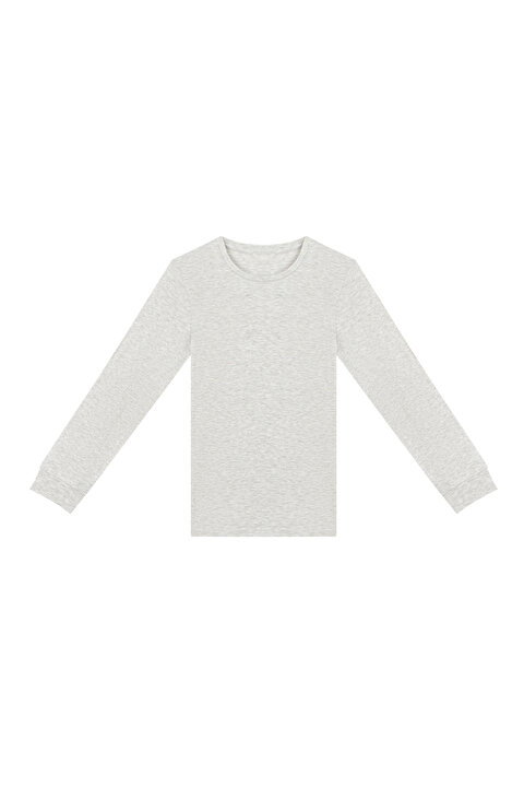 Grey Unisex Thermal 2in1 Tshirt - 5