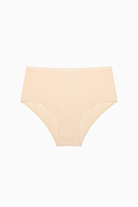 Smooth 3in1 Pointel Cotton Highwaist Multi Colour Slip - 3