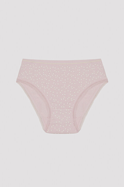 Kız Çocuk Basic Dot KK 3'lü Slip Külot - 4