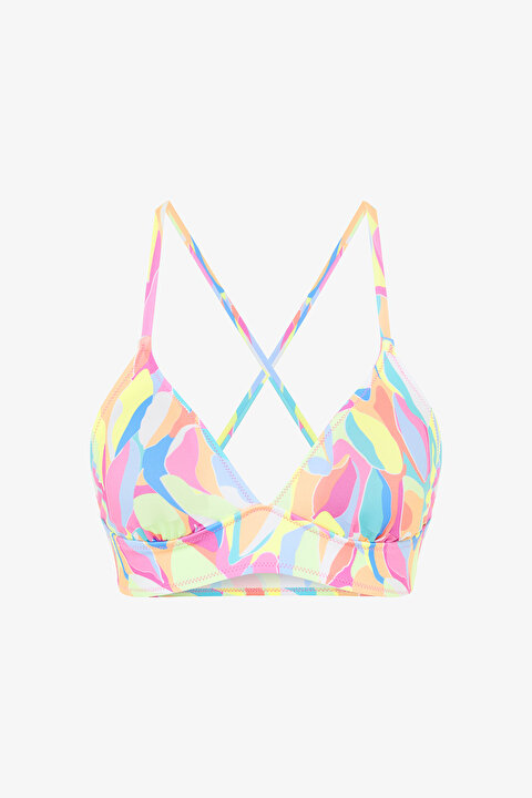 Renkli Noche Bralet Bikini Üstü - 5