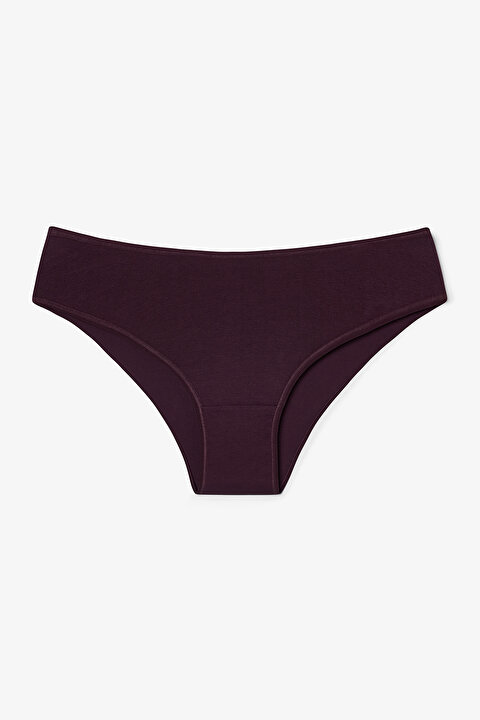 Darker Flower Çiçek Desenli Düşük Bel 5'li Slip Külot - 5