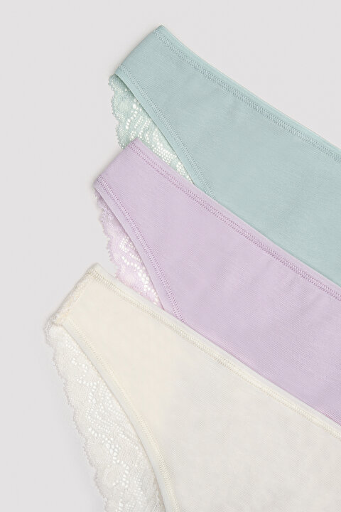 Whisper Lacy Detailed 3in1 Hipster - 5