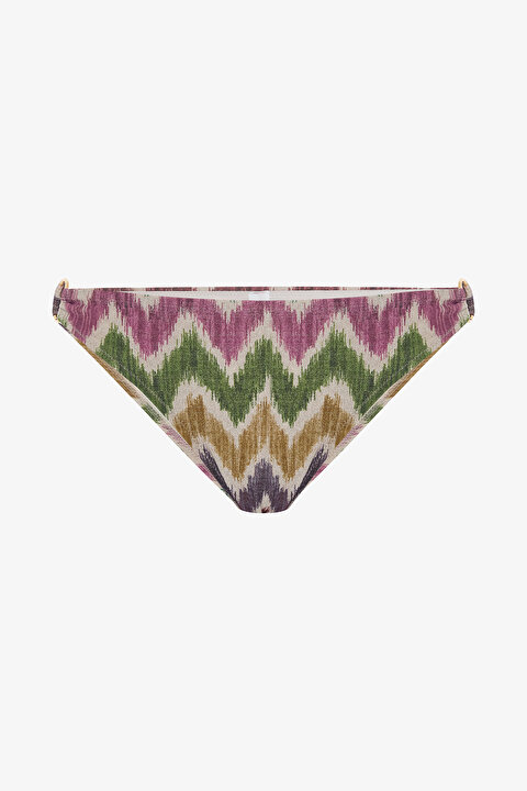 Celine Side Zigzag Tokalı Slip Bikini Altı - 5