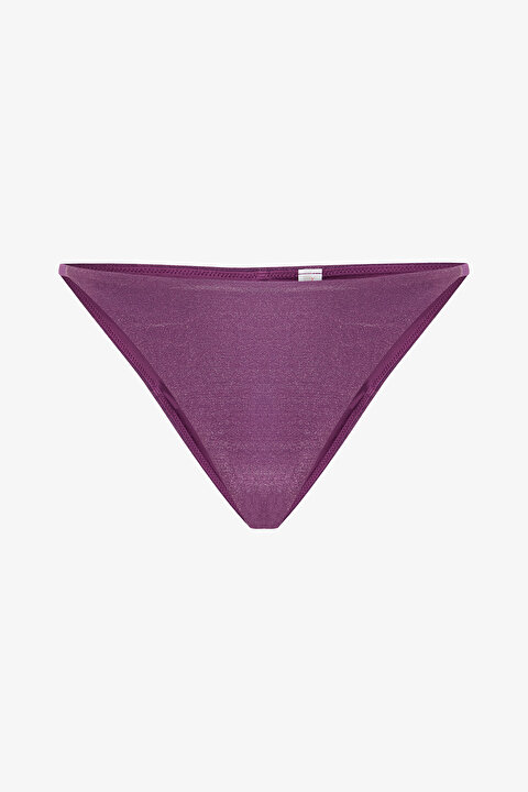 Mor Flora Super Brazilian Bikini Altı - 7