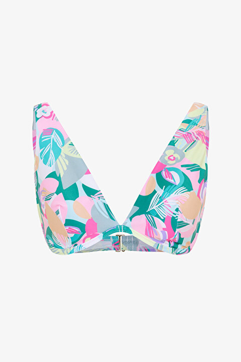 Çiçekli Sheila Balenli Bikini Üstü - 7