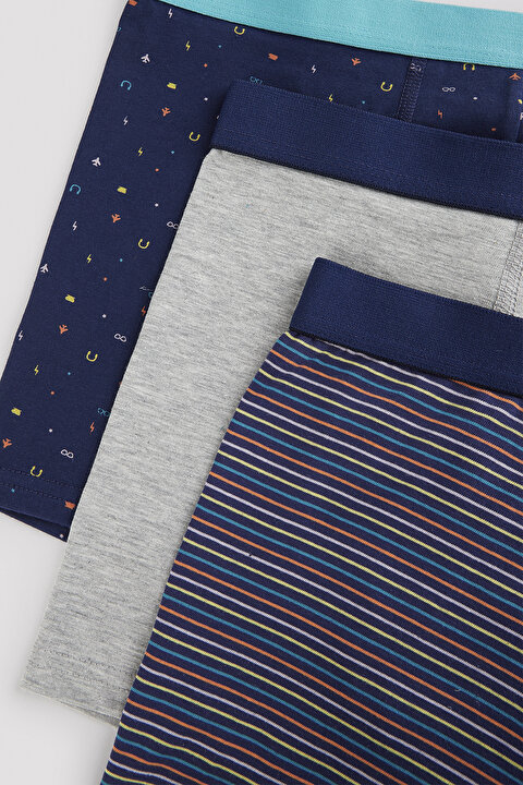 Man Travel 3in1 Multi Colour Boxer - 5