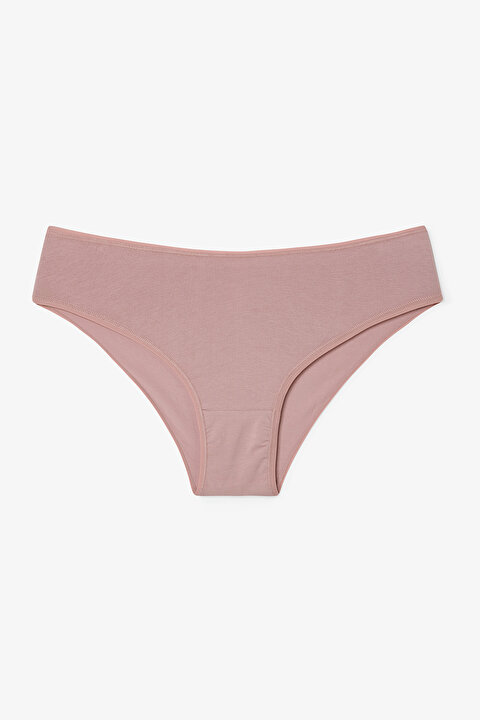 Cute Flower Floral Patterned Low Waist 3in1 Slip - 4