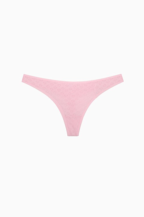 Sweet Heart Cotton 3in1 Multi Colour Pointel Thong - 5