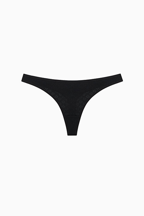 Sweet Heart Cotton 3in1 Multi Colour Pointel Thong - 7