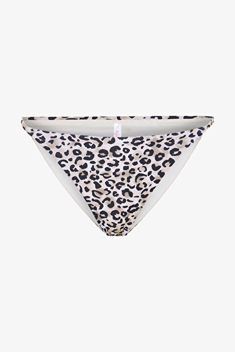 Leopar Desenli Leo Brazilian Bikini Altı - 5
