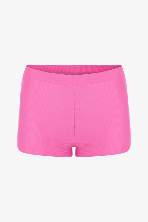 Pembe Pale Boxer Bikini Altı - 5