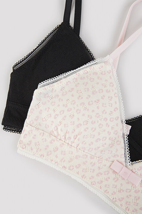 Girls My First Bra Leo Pointel 2 Pack Bra - 4
