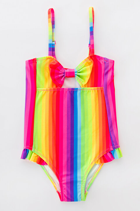 Girls Rainbow Suit PLKTYQCH20IY-CLR - Pink - Penti