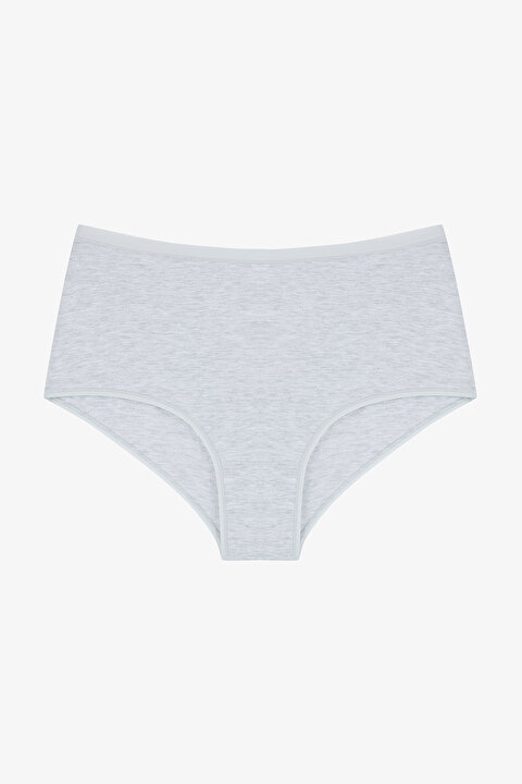 Blue Dream Pamuklu 3lü Highwaist Çok Renkli Slip Külot - 3